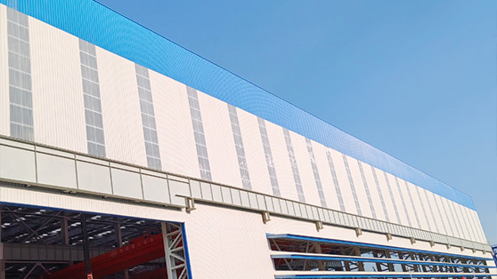 Nantong COSCO Shipping Heavy Industry Equipment Project - Elevating Skylight Panel + PC Board