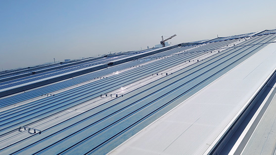 Nantong COSCO Shipping Heavy Industry Equipment Project - Elevating Skylight Panel + PC Board